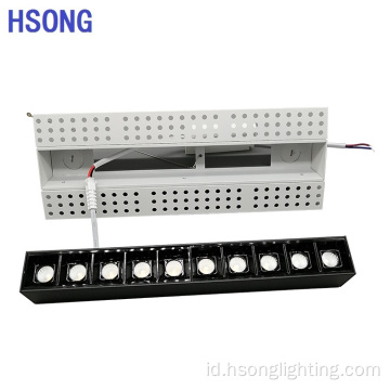 20W Hot Sale Lampu linier tersembunyi